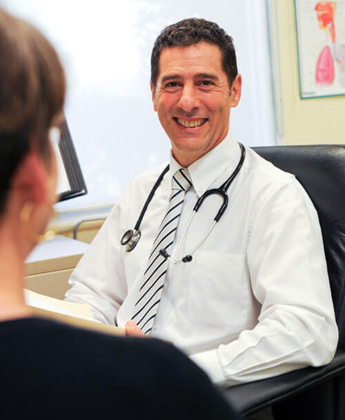 Dr Shaun Zail With New Patient